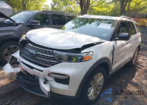 2021 Ford Explorer King Ranch from USA, damaged, VIN 1FM5K8LC3MGC10928